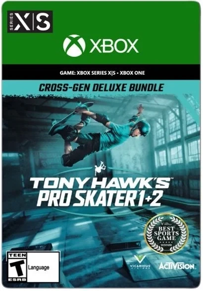 Tony Hawk's Pro Skater 1+2 Xbox Ключ | Deluxe Edition | Купить Онлайн