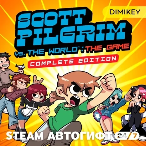 Scott Pilgrim vs The World Автогифт Steam RU/KZ/UA...
