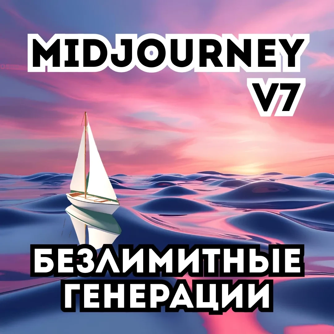 Midjourney V7 безлимит: Подписка + ChatGPT/Sora | Онлайн