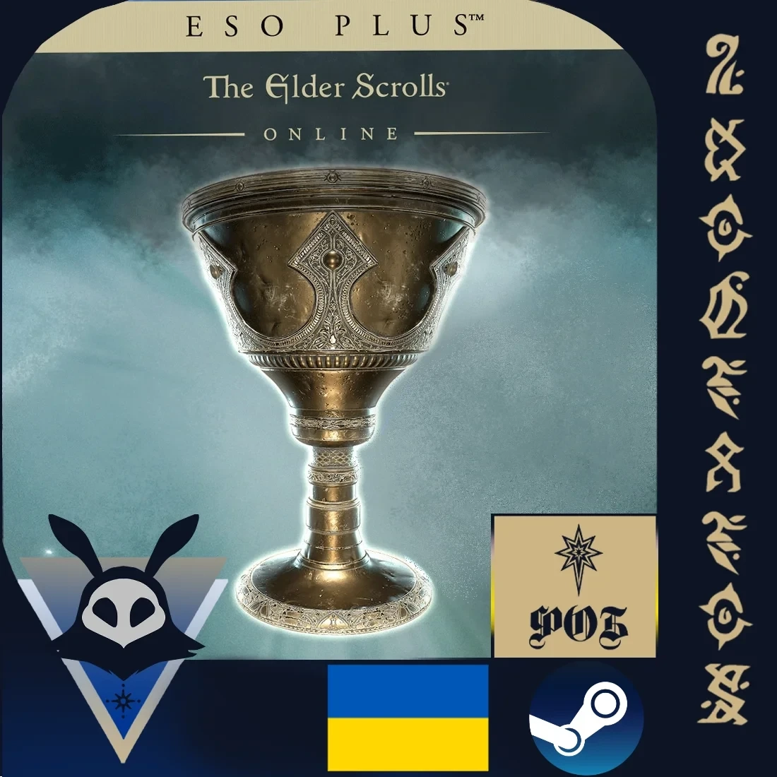 ESO Plus (1-12 мес.) Steam UA | The Elder Scrolls Online