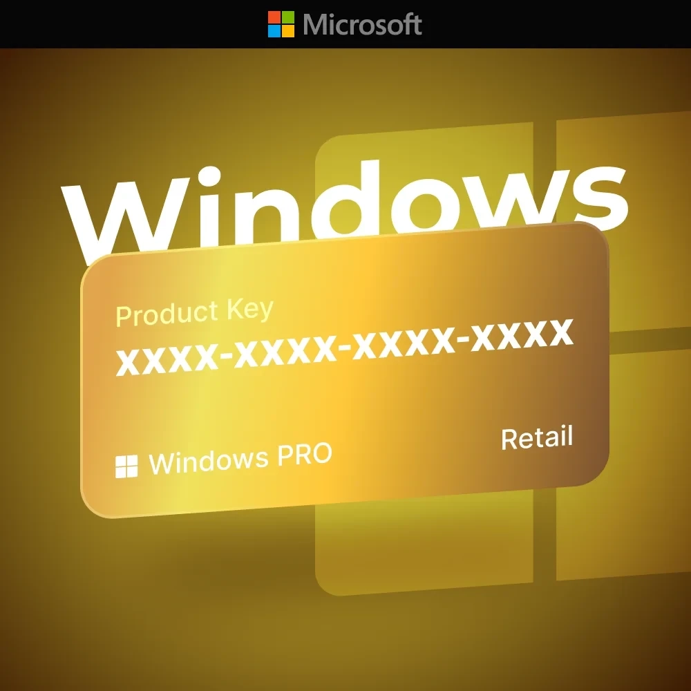 Ключ Windows 10/11 PRO Retail | Купить Онлайн