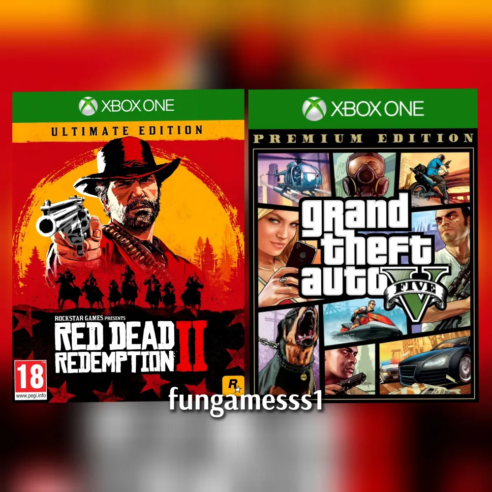 RDR 2 Ultimate + GTA 5 Premium XBOX Аккаунт