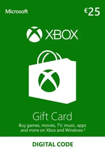 Xbox Live Gift Card 25 EUR (Италия) - Купить ключ онлайн