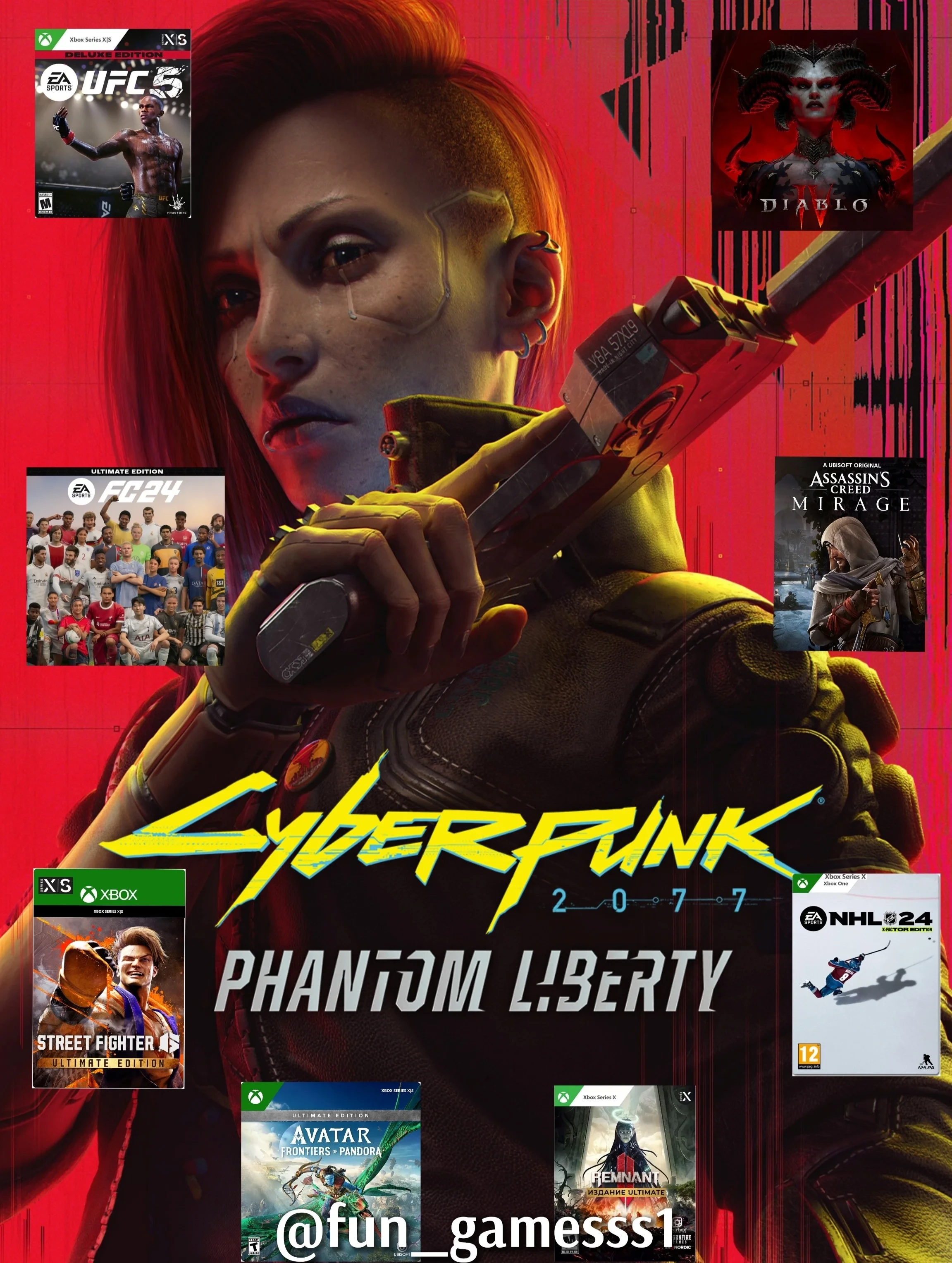 Xbox Аккаунт: Cyberpunk 2077 + 25 Игр | Онлайн
