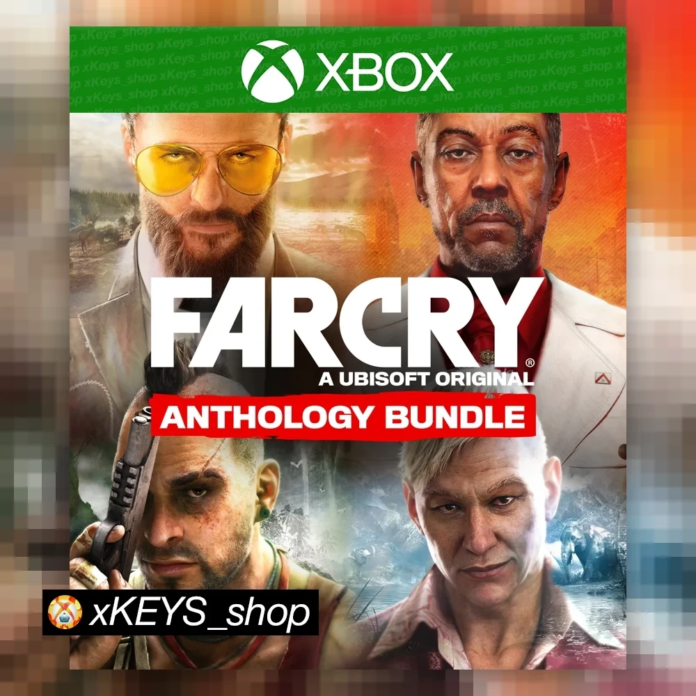 Far Cry Anthology Xbox: Ключ Активации 3+4+5+6 (Microsoft Store)