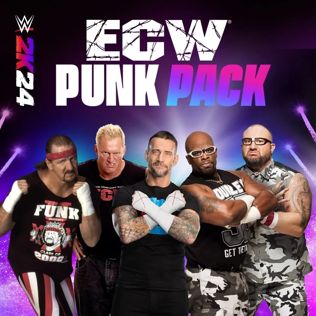 WWE 2K24 ECW Punk Pack PS4 | Купить дополнение для PlayStation
