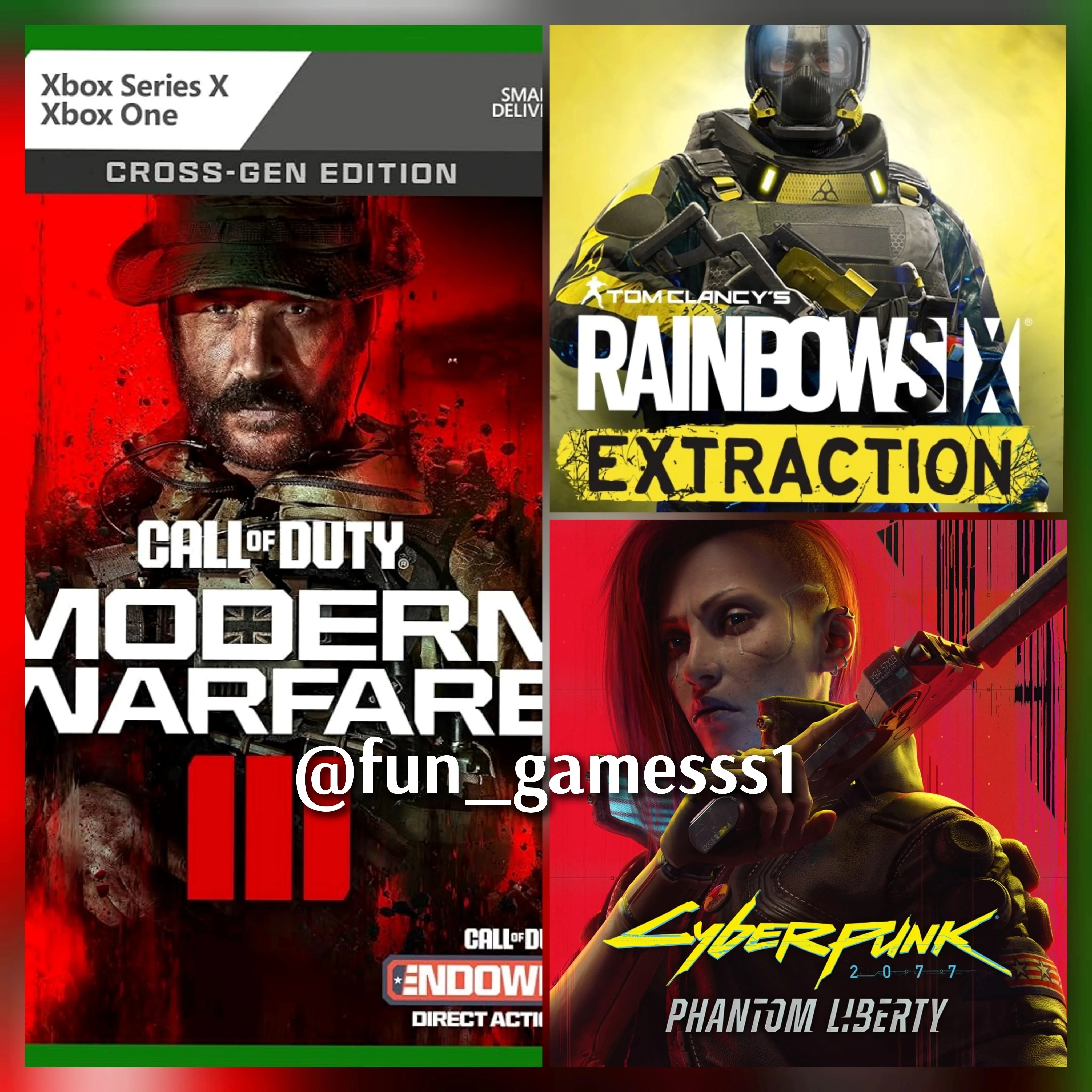 Call of Duty MW3 + Cyberpunk: Аккаунт Xbox | Купить онлайн