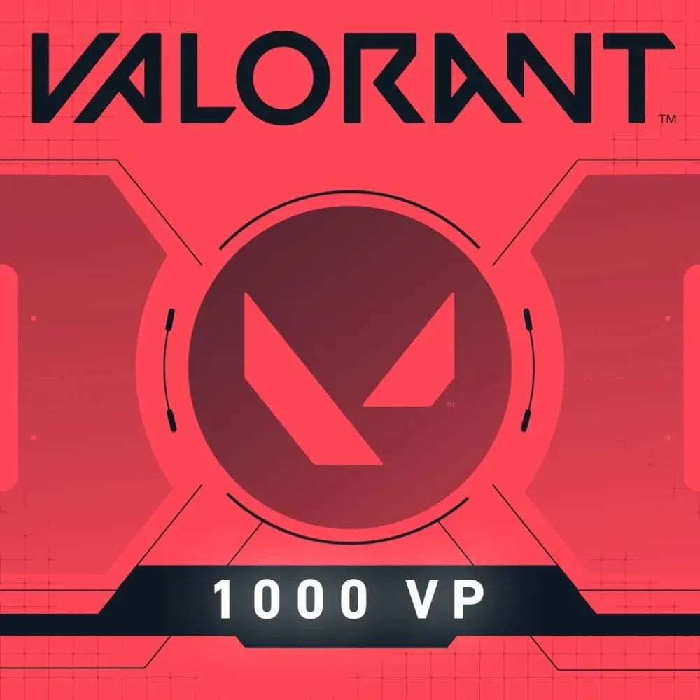 1000 VALORANT Points (PSN) - Быстрое пополнение