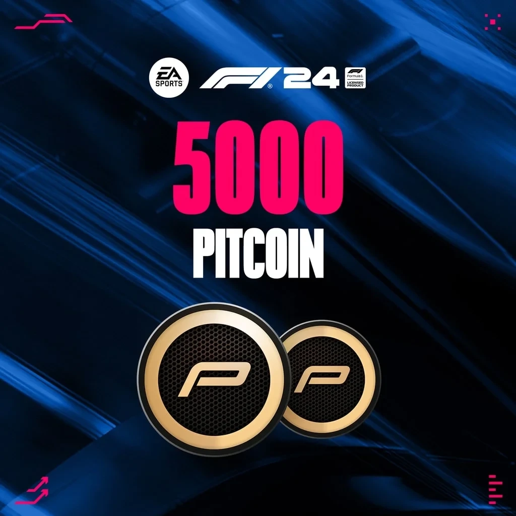 F1 24: 5000 PitCoin для PlayStation | Купить онлайн