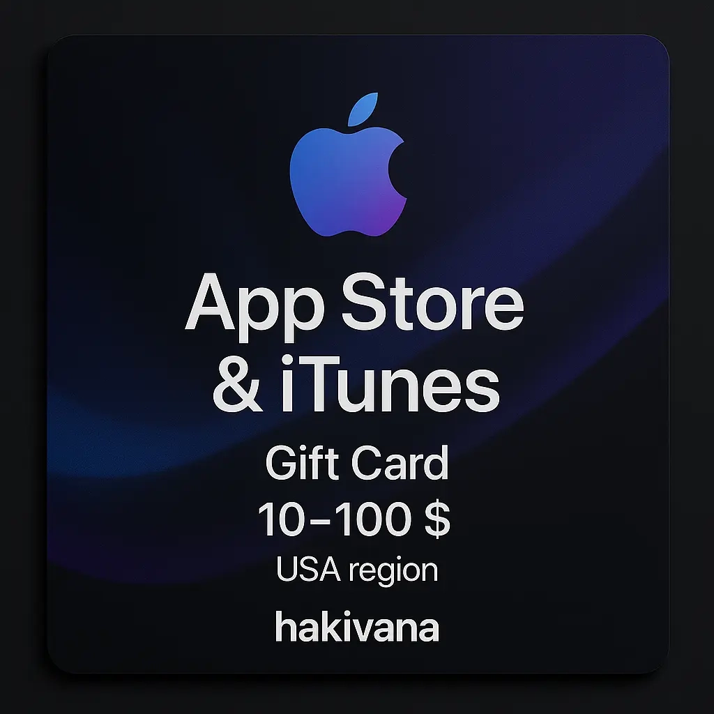 App Store & iTunes карта США (USD) 10-100$ | Купить онлайн