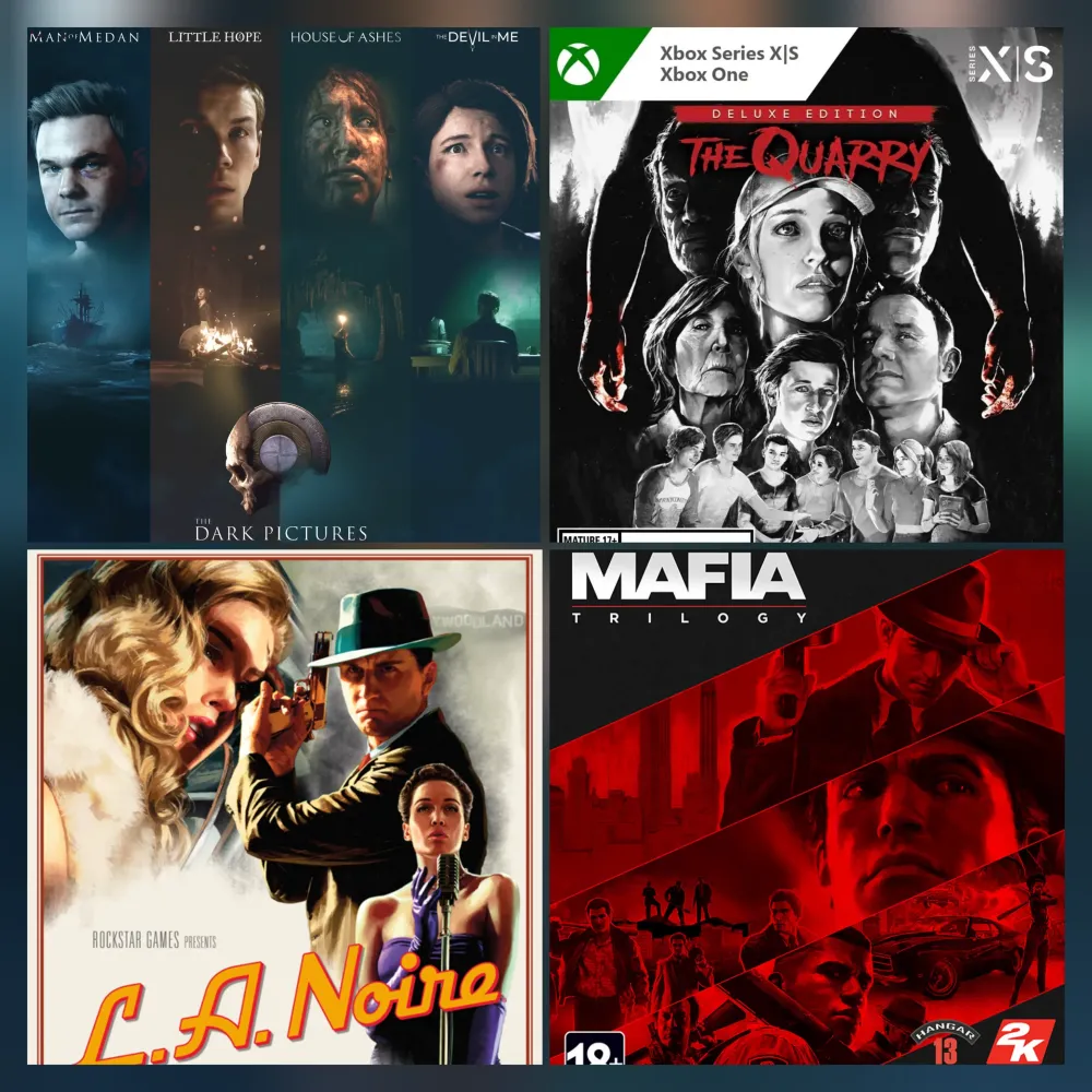 Mafia Trilogy + Dark Pictures: 9 игр Xbox | Аккаунт