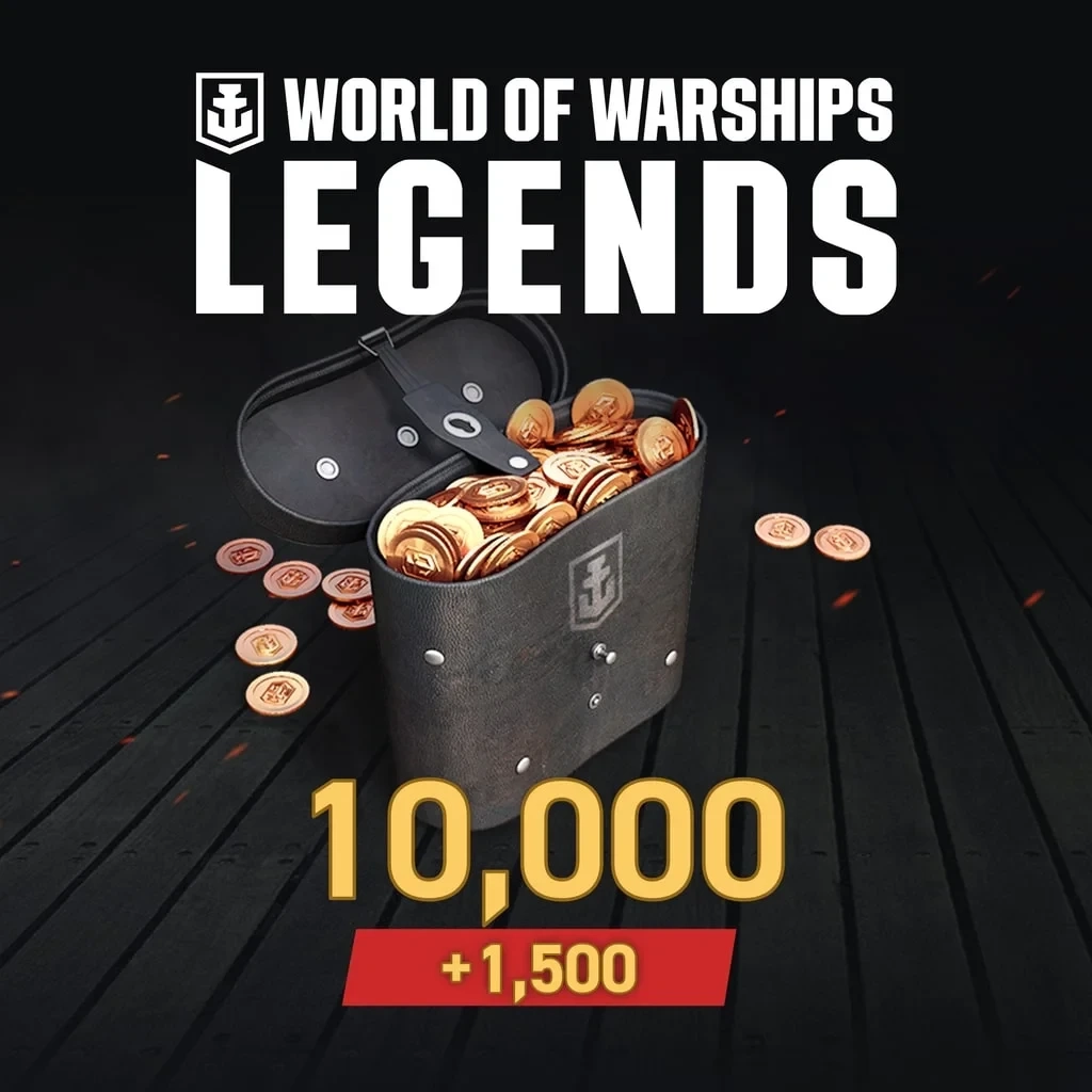 World of Warships: Legends - 11500 дублонов PS4 | Купить онлайн