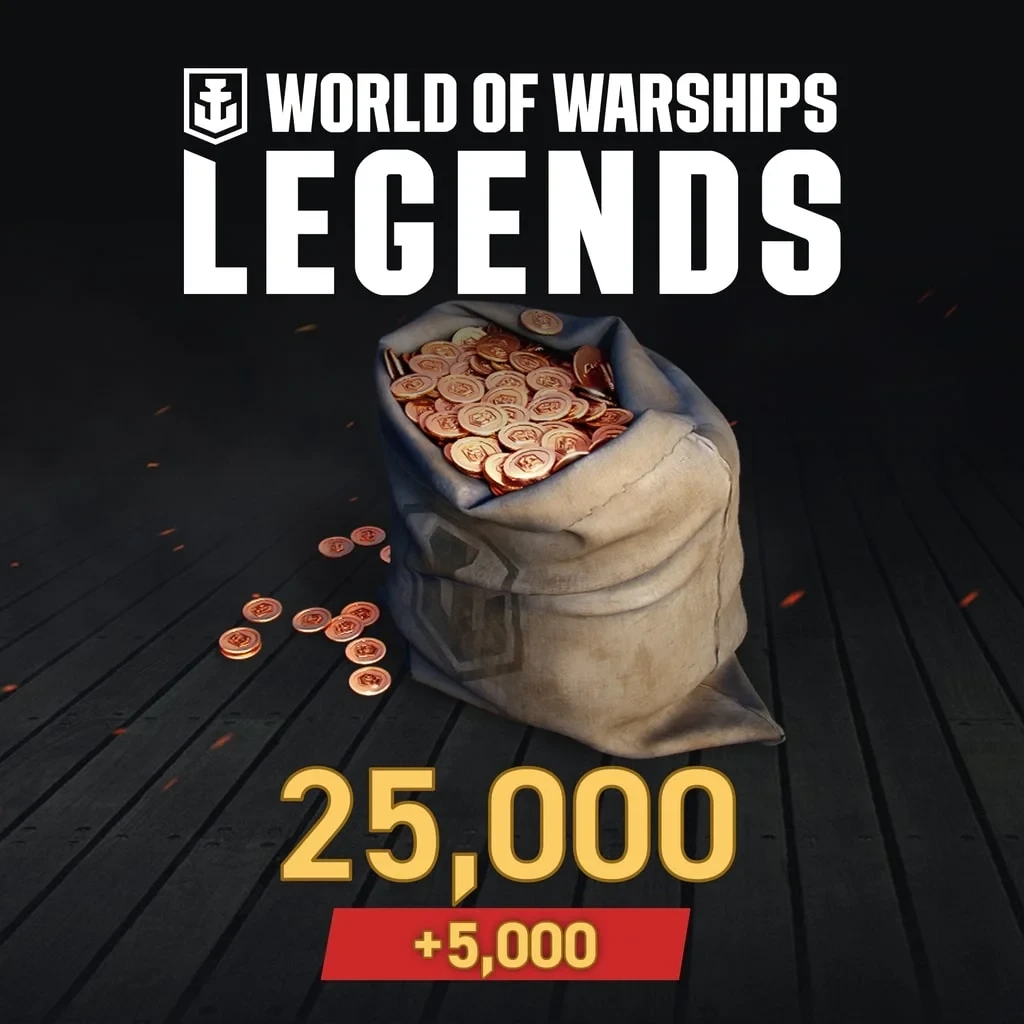 30 000 дублонов World of Warships: Legends PS4 | Купить онлайн