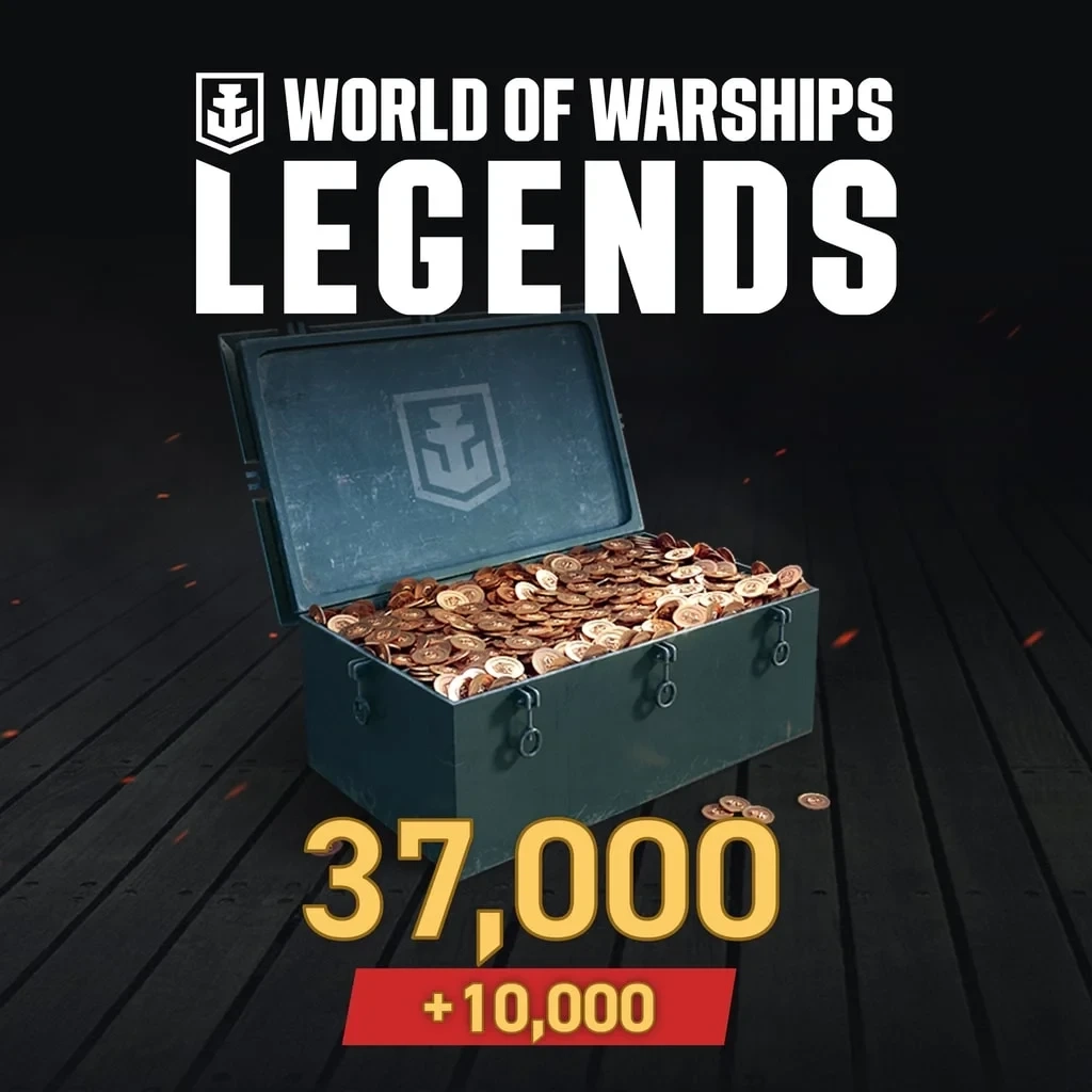World of Warships: Legends - 47,000 Дублонов PS5 | PlayStation