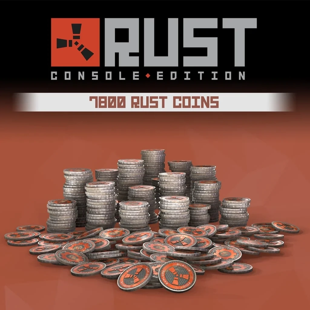 7800 Rust Coins для PlayStation PSN - Купить Онлайн