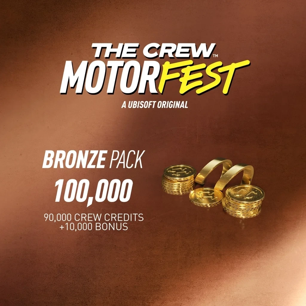 The Crew Motorfest: 100 000 Crew Credits (Бронза) - PlayStation