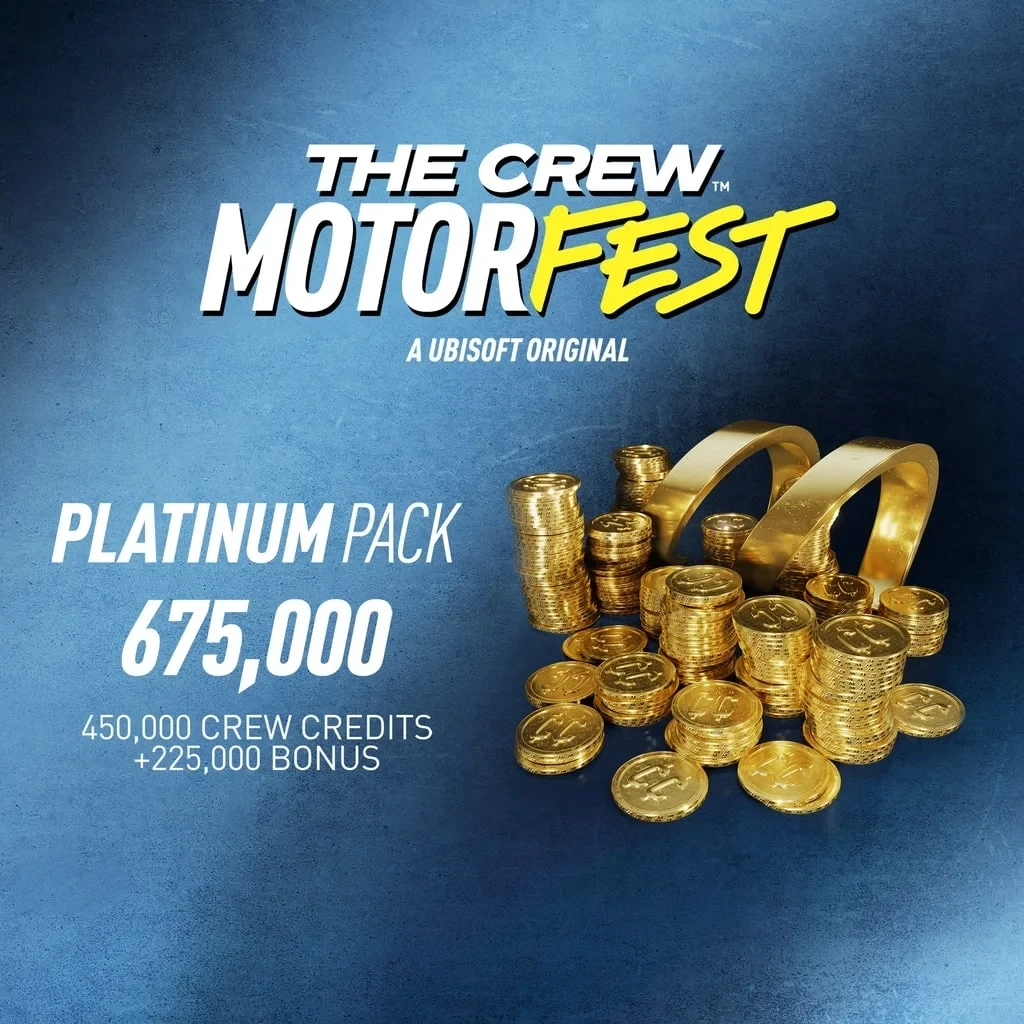 The Crew Motorfest Platinum Pack 675 000 Crew Credits PS