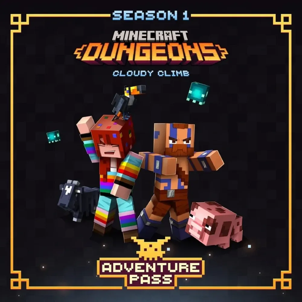 Minecraft Dungeons Adventure Pass Cloudy Climb PSN