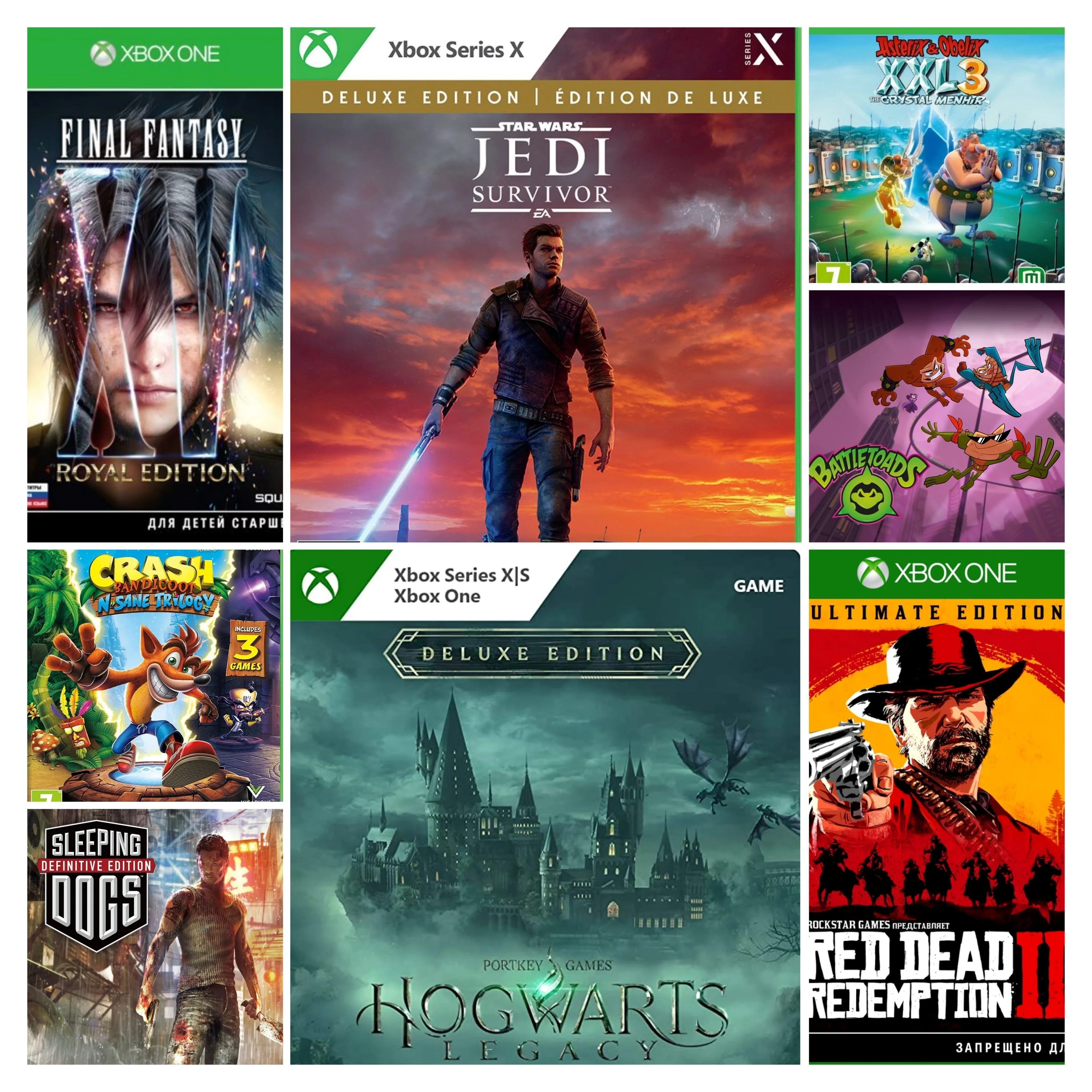 STAR WARS JEDI: SURVIVOR + 60 игр Xbox аккаунт