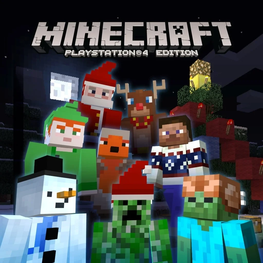 Minecraft Festive Skin Pack PS4 | Купить скины Minecraft | PlayStation