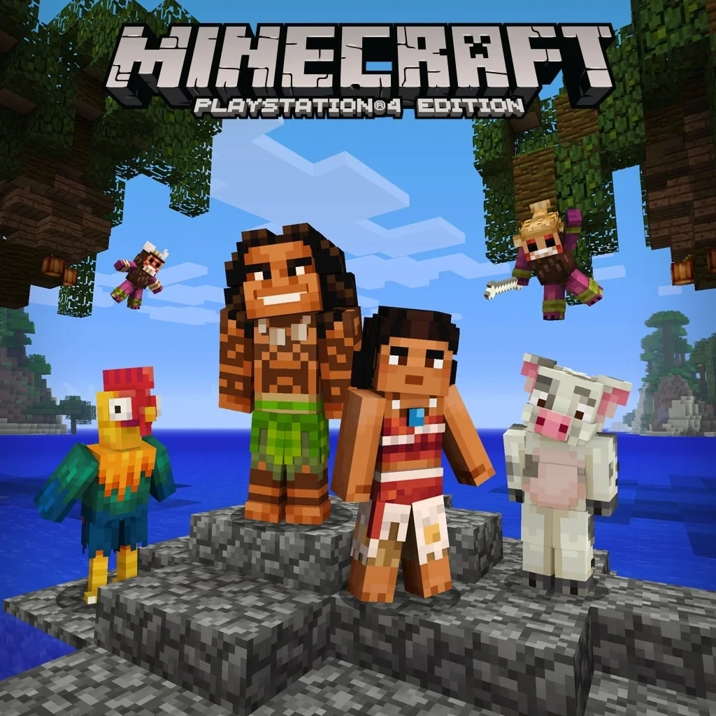 Minecraft: Моана (PS4) - Набор персонажей купить онлайн
