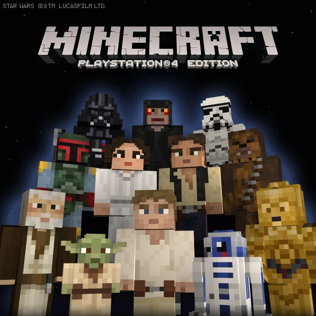 Minecraft Star Wars Classic Skins PS4 | Купить набор скинов