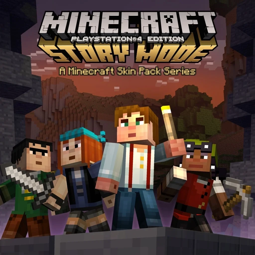 Набор скинов Minecraft Story Mode PS4 | PlayStation Store