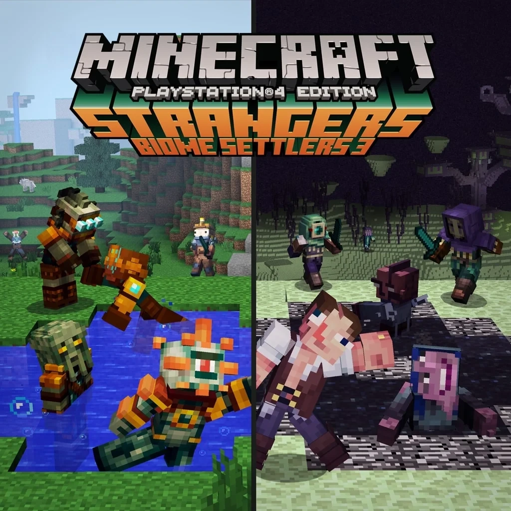 Minecraft Biome Settlers 3 Skin Pack PS4 | Купить онлайн