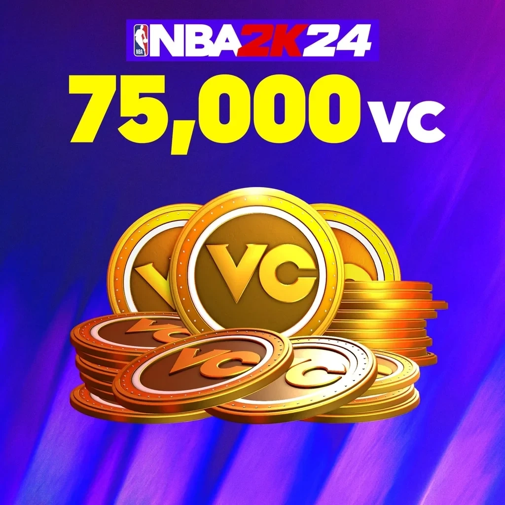 NBA 2K24: 75 000 VC для PlayStation | Валюта