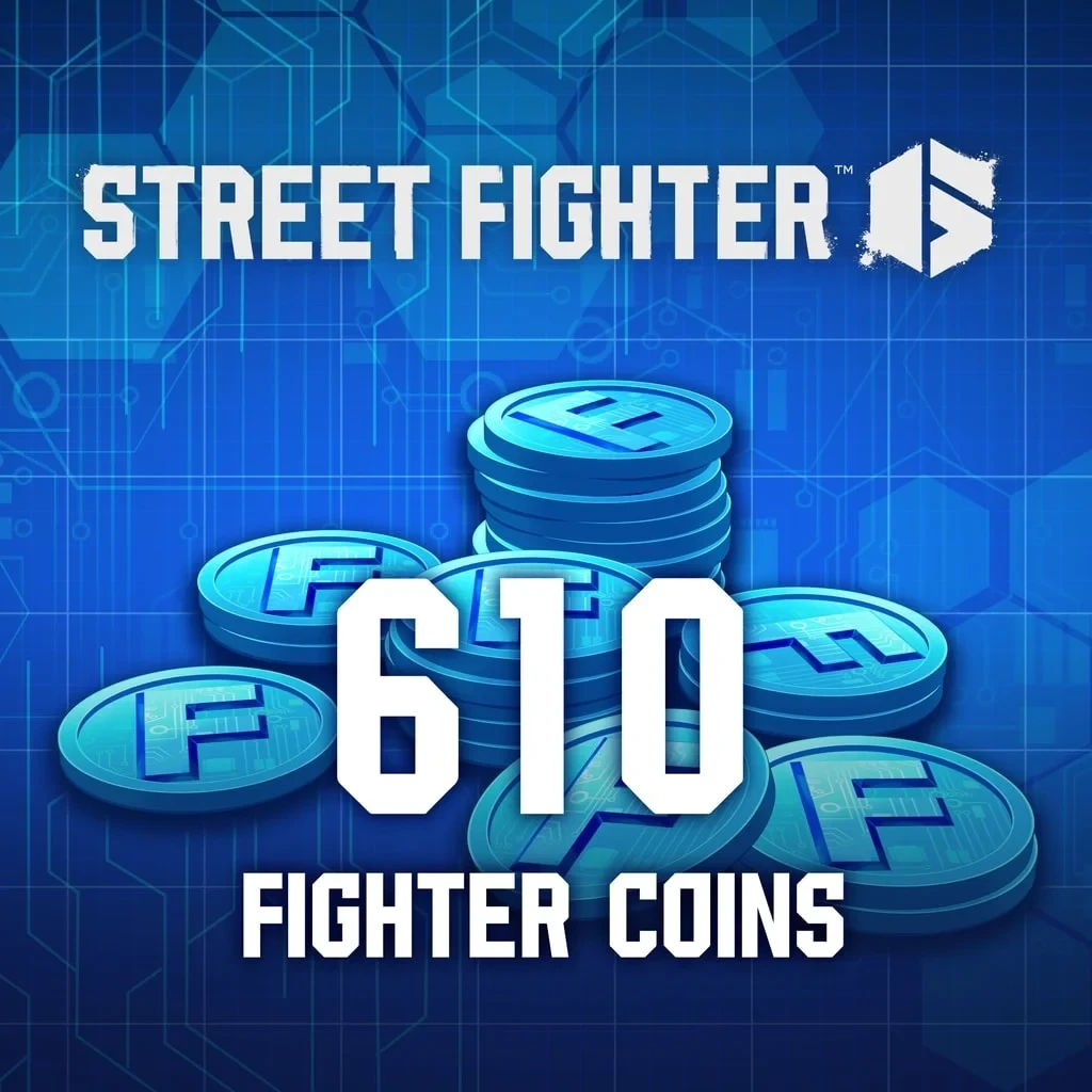 Street Fighter 6: 610 Fighter Coins (PSN, Онлайн)