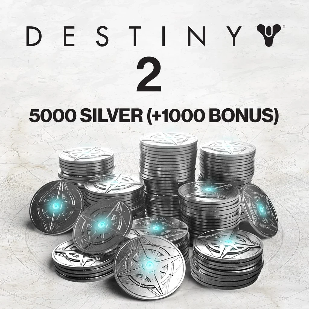 5000+1000 ед. серебра Destiny 2 для PSN - Купить онлайн