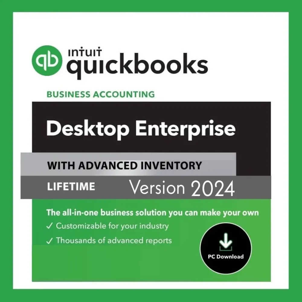 QuickBooks Enterprise 2024 - лицензия 2 ПК онлайн Quickbook