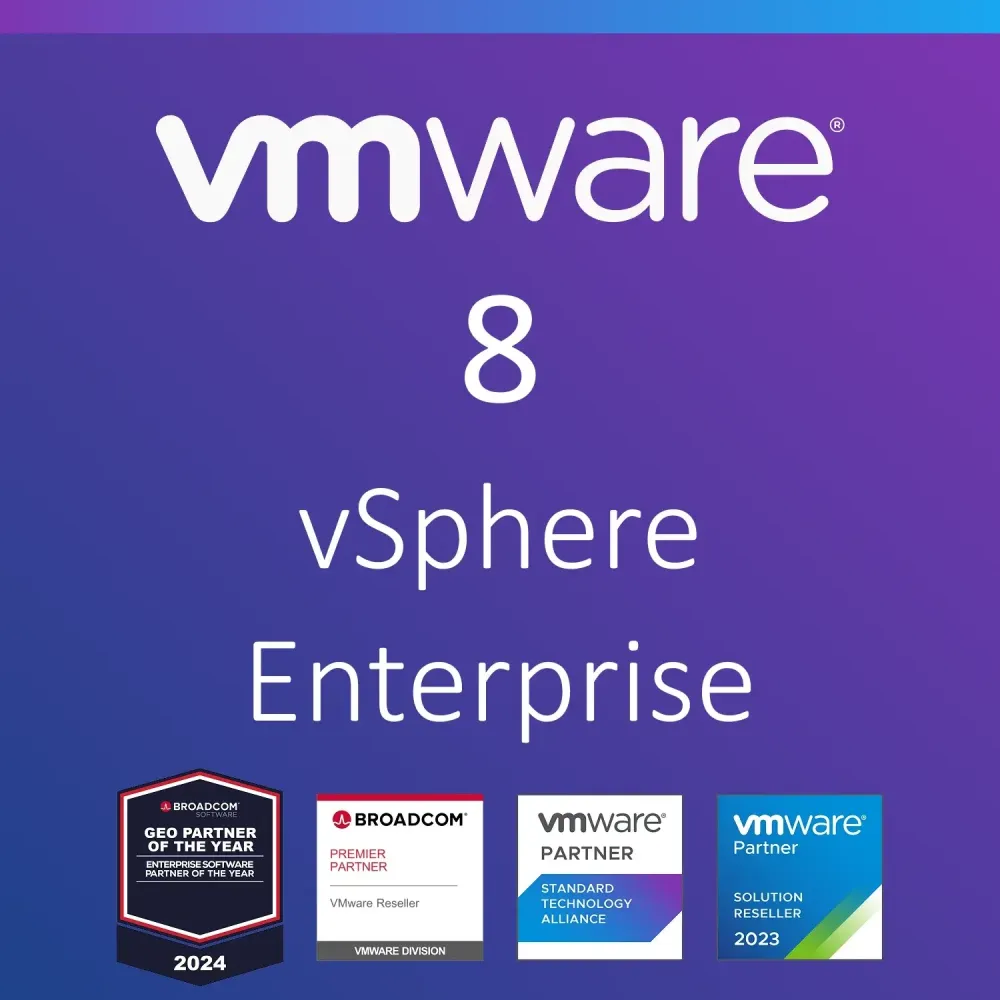 VMware vSphere 8 Enterprise: Безлимитный ключ активации онлайн