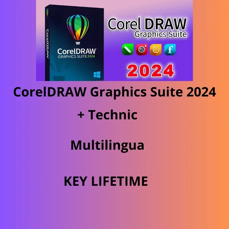 CorelDRAW Technical Suite 2024: Бессрочная лицензия для Windows
