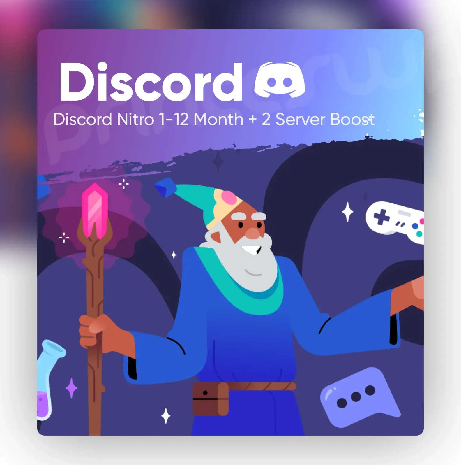 Discord Nitro: Подписка 1-12 мес. Онлайн | Быстро и Безопасно