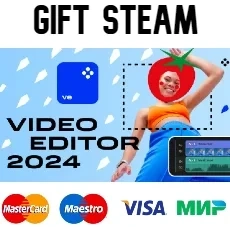 Movavi Video Editor 2024 Steam RU/UA/KZ: ключ активации