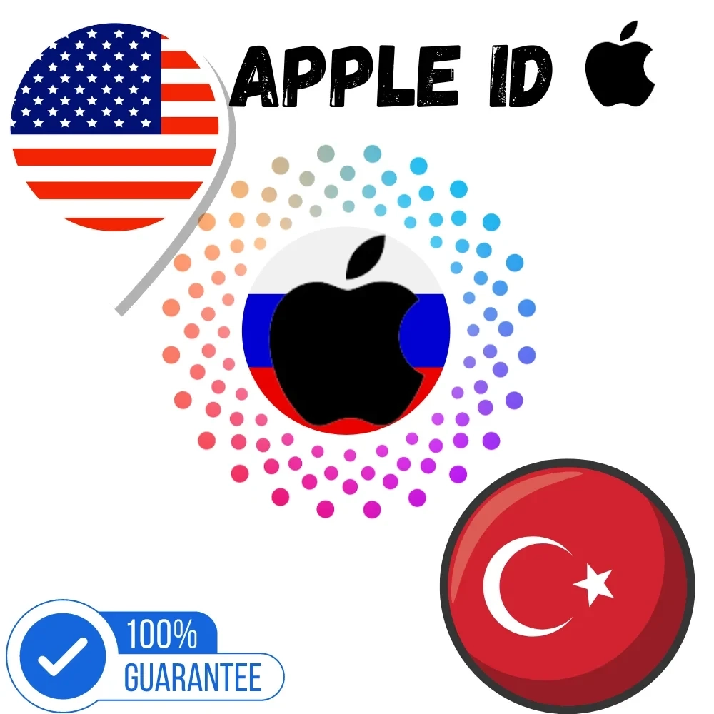 Apple ID США: Личный аккаунт, без 2FA | Купить онлайн