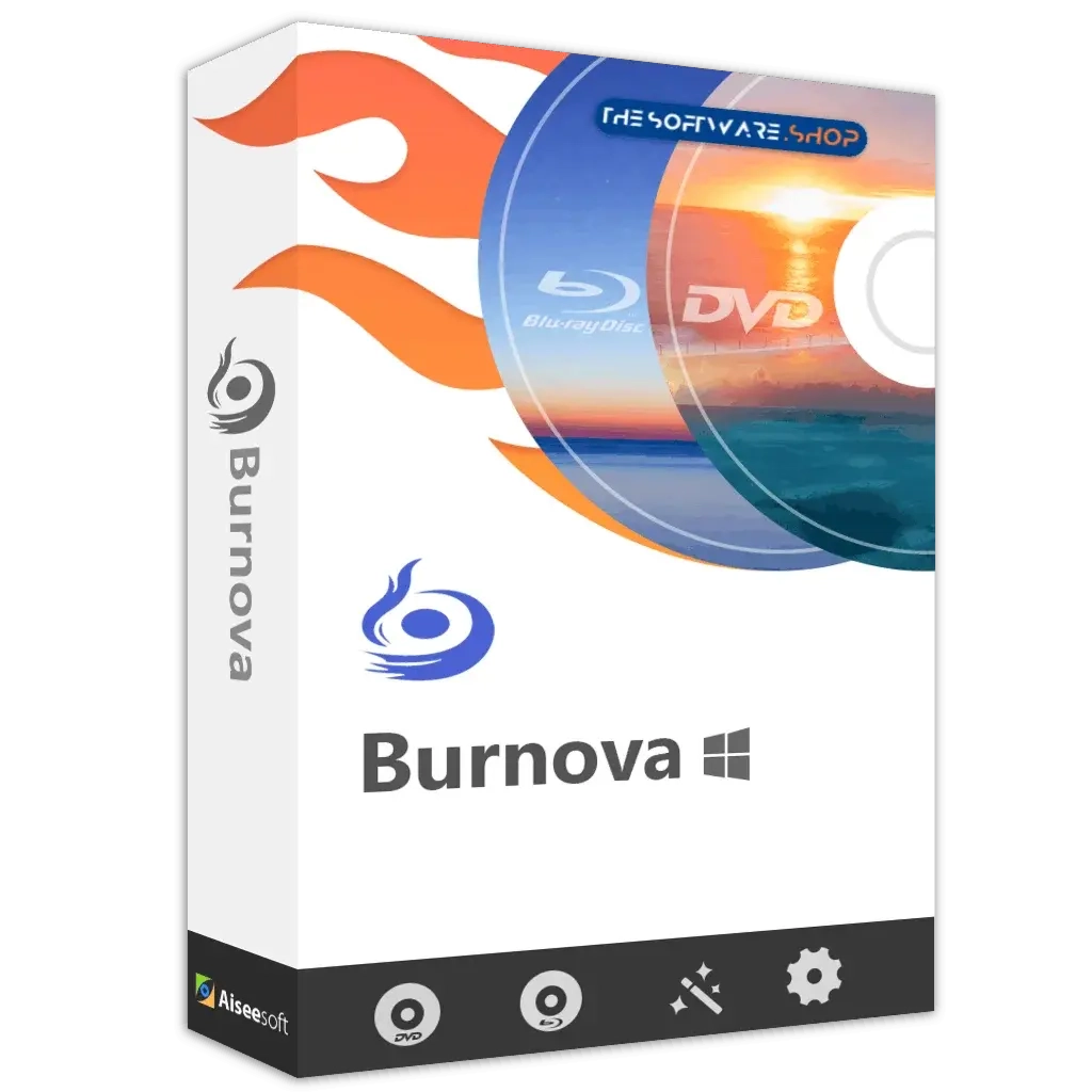 Aiseesoft Burnova: Лицензия на Windows | Создание DVD/Blu-ray