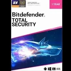 Bitdefender Total Security: Ключ 1 год (IN) - Купить онлайн