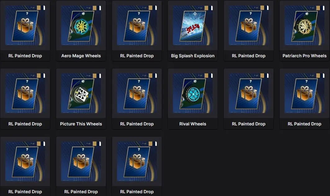 Twitch Drops Rocket League: Колеса + Взрывы + 10 R...