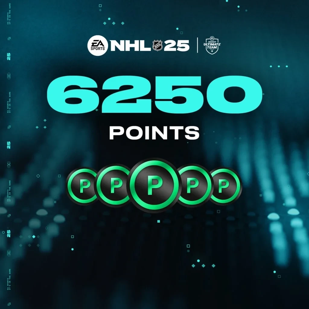 NHL 25: 5000 Очков NHL (+1250 бонусных) PSN