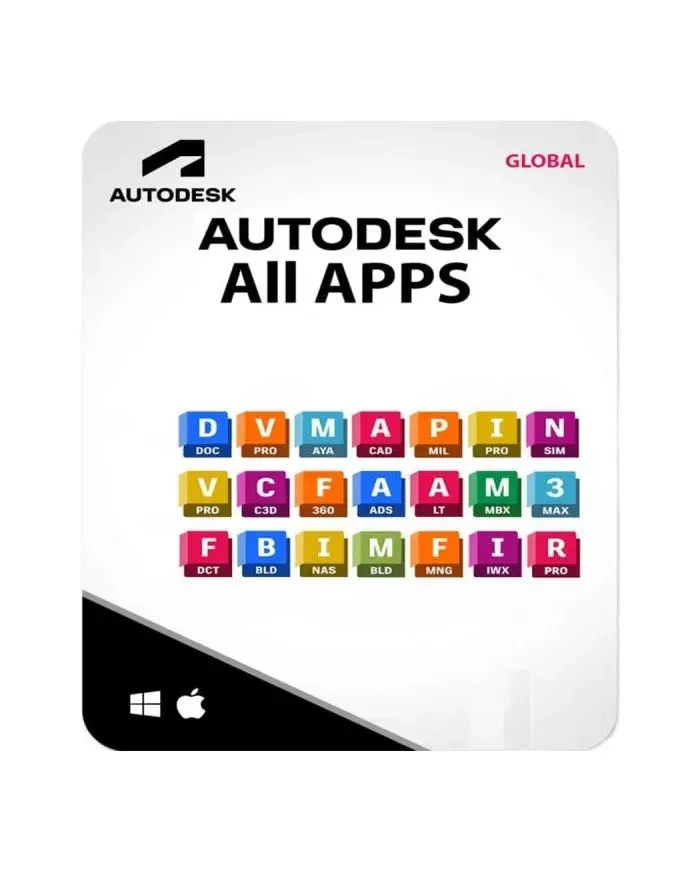 Autodesk All Apps: 96 продуктов на 12 мес. | Аккаунты Онлайн