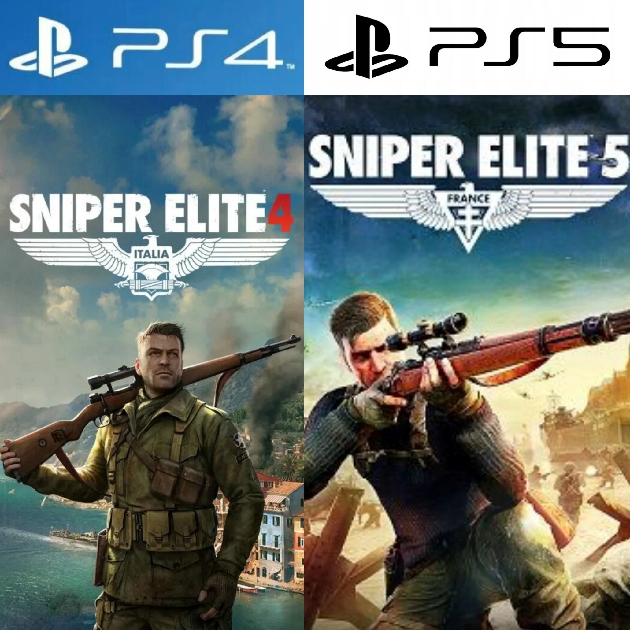 Аренда Sniper Elite 4,5 + Battlefield V для PS4/PS5 - Купить онлайн