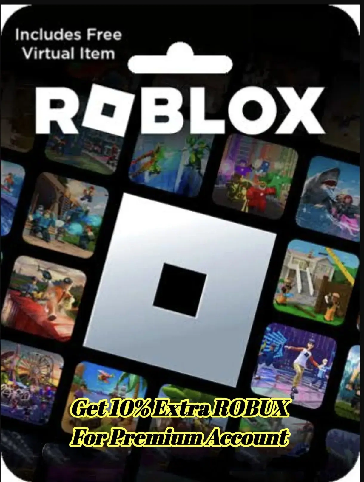 Roblox Robux (10$) Global: Подарочная карта онлайн