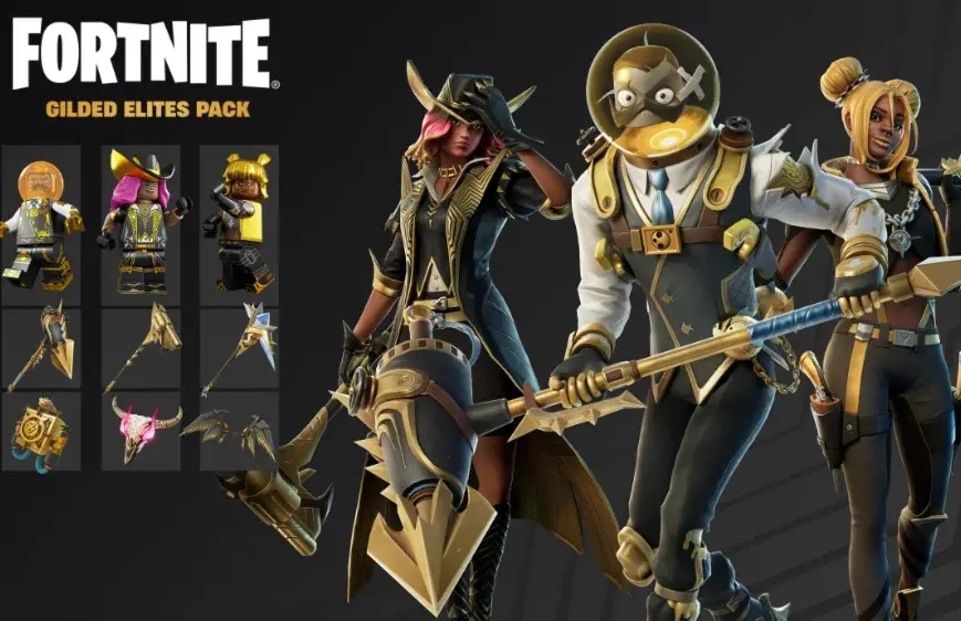 Fortnite Gilded Elites Pack DLC (Xbox): Ключ Активации