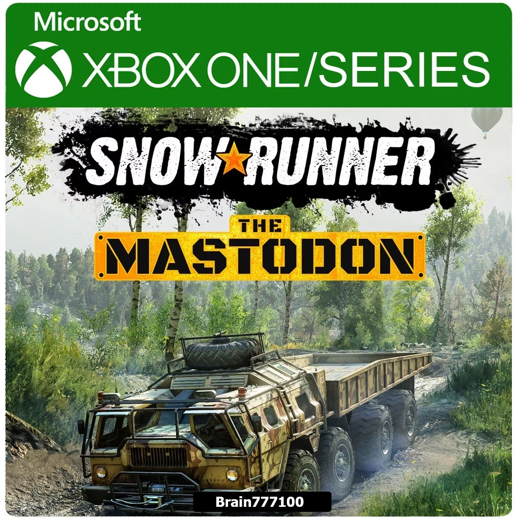 Лицензионный ключ для дополнения SnowRunner - The Mastodon для Xbox