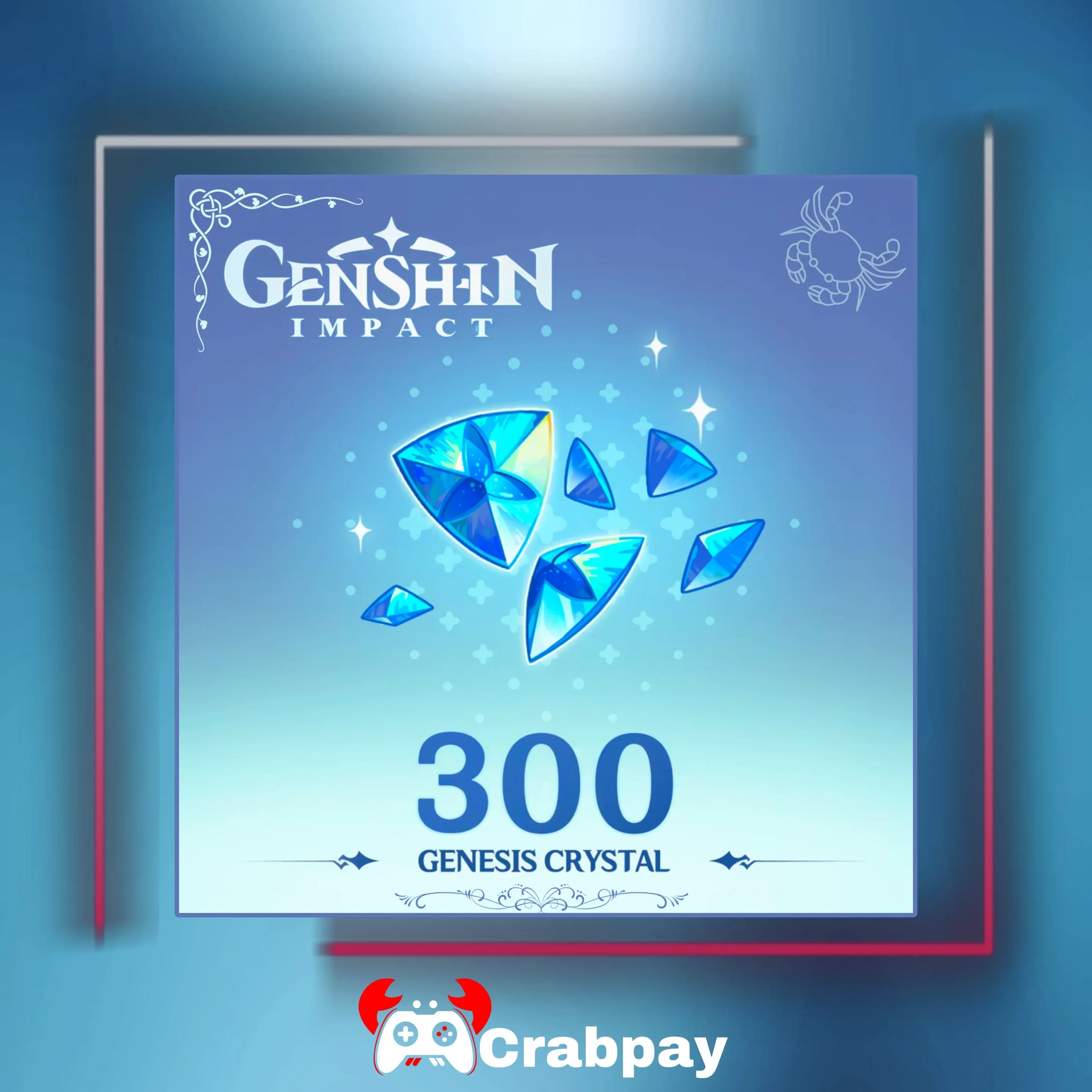 Genshin Impact 300+30 Кристаллов | UID | Автодоставка