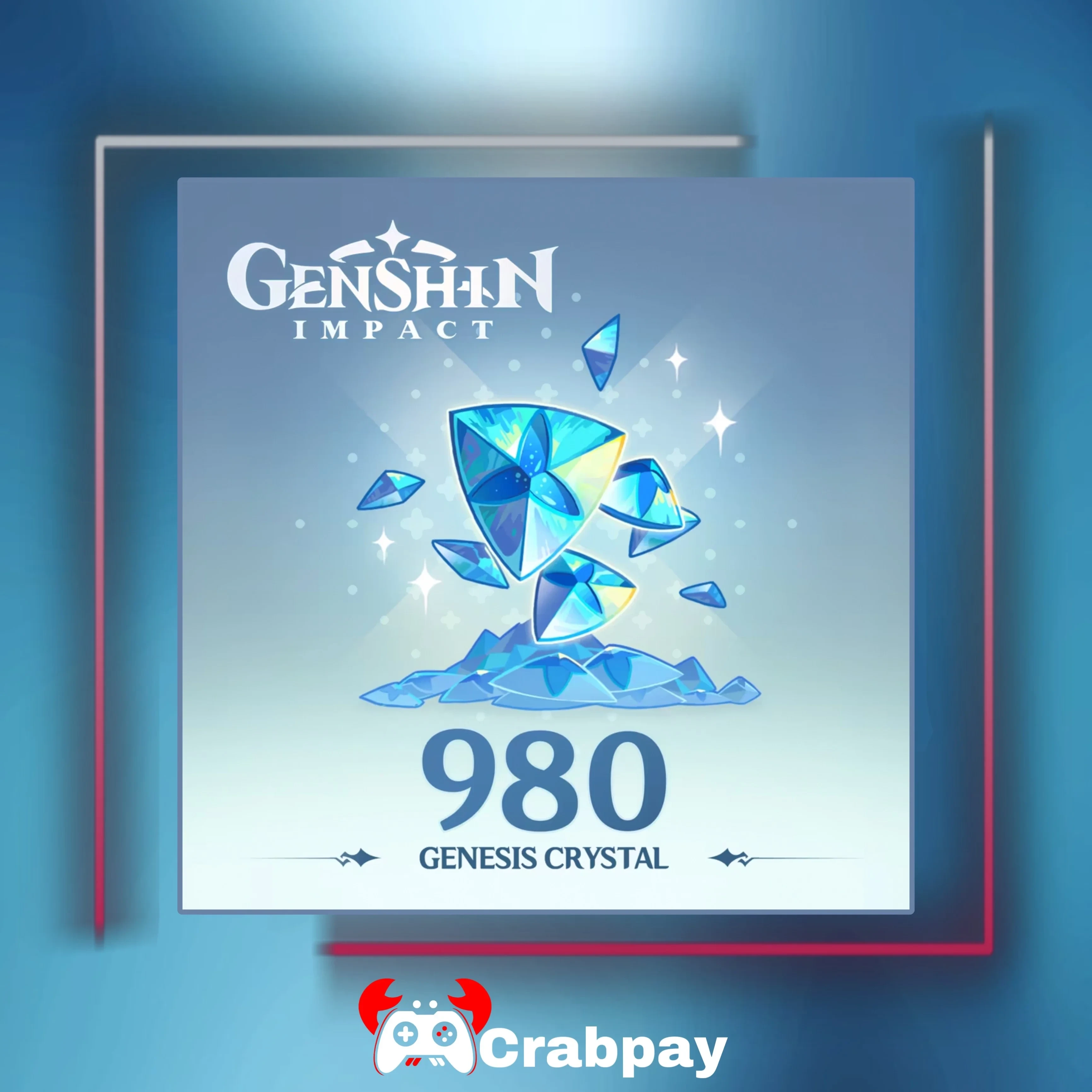 Genshin Impact 980+110 Кристаллов | По UID | Авто | Онлайн