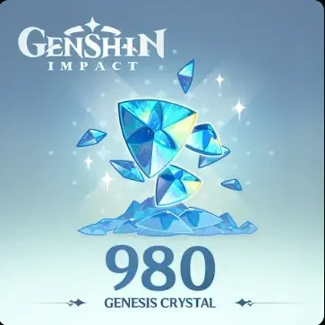 Genshin Impact: 980 Кристаллов PS4/PS5 TR