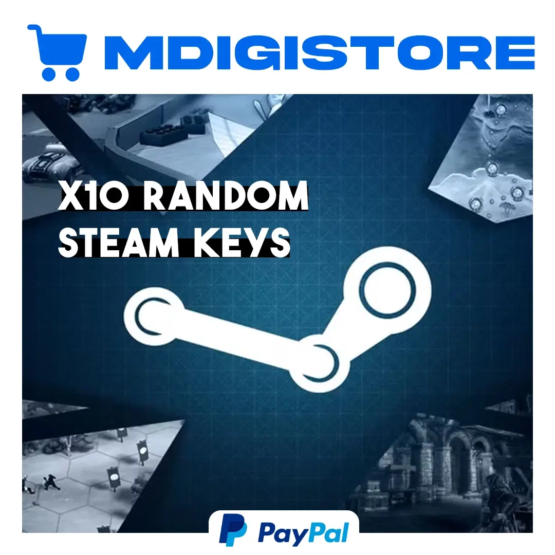 10 Случайных Ключей Steam для ПК | Купить Онлайн